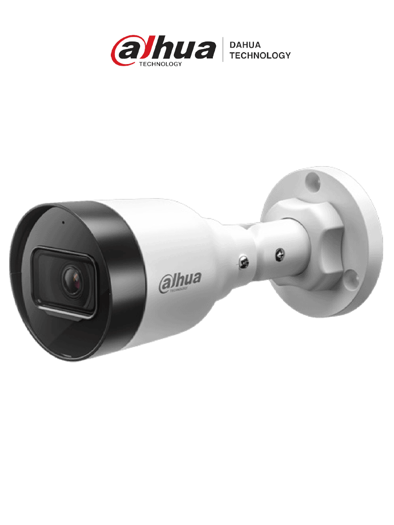 Cámara IP Bullet 4MP Dahua DH-IPC-HFW1431S1-A-S6 (Lente 2.8mm, IR 30 m, Micrófono Integrado, PoE, IP67)