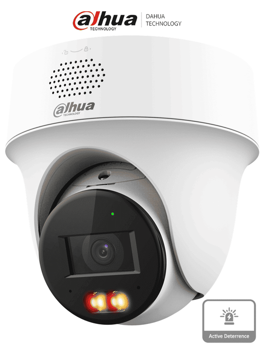 Cámara IP PTZ 4 MP Dahua DH-IPC-PT1439HP-PV-0280B (Pan-Tilt, Luz Dual, Audio Bidireccional, Exterior, PoE)