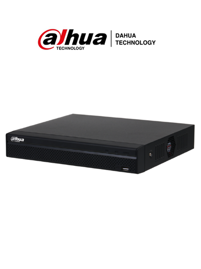 Grabador de Red 4 canales 4K Dahua NVR1104HS-P-S3H (NVR, H.265+, ONVIF)
