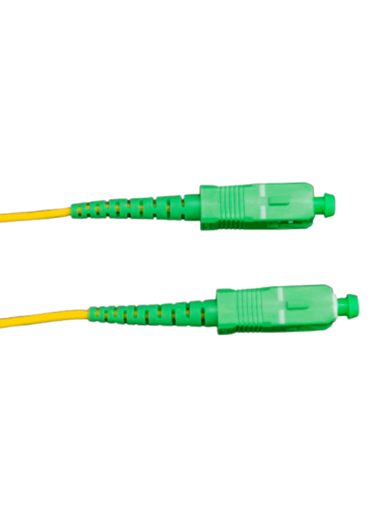 Jumper Fibra Óptica SC-SC Monomodo APC 3 m (LMN-FO-SCA-SCA-03)