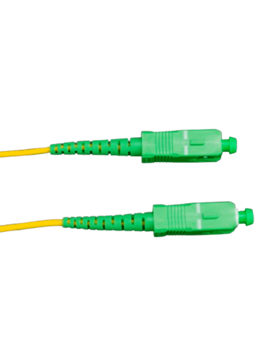 Jumper Fibra Óptica SC-SC Monomodo APC 3 m (LMN-FO-SCA-SCA-03)