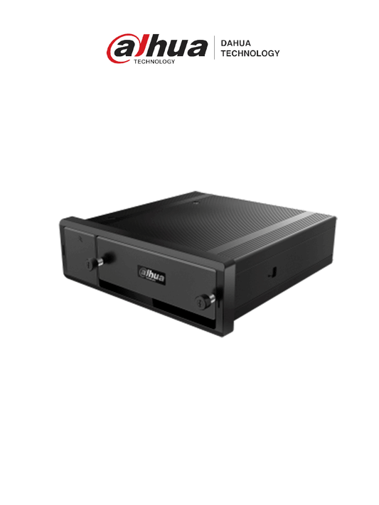 NVR Móvil Dahua DHI-MNVR4208-GFWI 8 Canales PoE con GPS / WiFi / 4G e IA (DSM/ANPR)