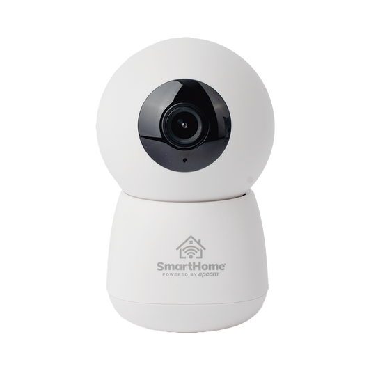 Mini Cámara IP PT 4MP Wi-Fi SmartHome by EPCOM con Audio Bidireccional y Detección Inteligente