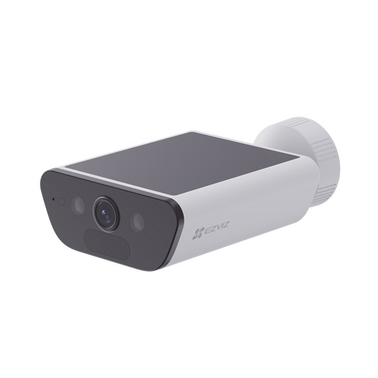 Cámara de Batería Wi-Fi 6 4K Ultra HD con Panel Solar Integrado EZVIZ CS-CB5/4K | Detección IA de Personas y Vehículos