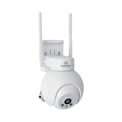 Cámara IP PT 2MP 4G SmartHome by EPCOM SCAM2PT4G | Visión Nocturna a Color, Audio Bidireccional y Autoseguimiento