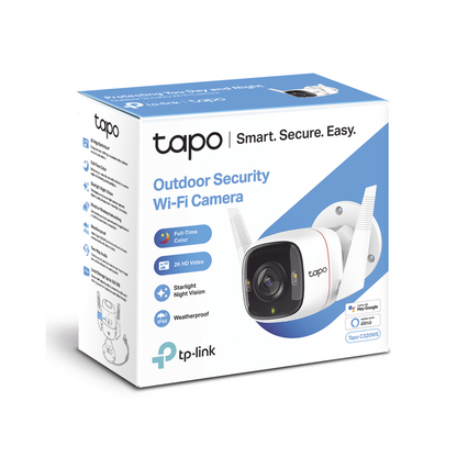 Cámara IP Wi-Fi 4MP (2K) TP-Link Tapo  | Exterior IP66, Audio Bidireccional y Visión Nocturna
