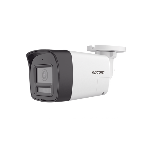 Cámara Bala TURBOHD 4K 8MP / Audio Bidireccional / Dual Light + ColorVu / Exterior IP67