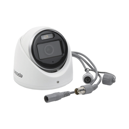 Cámara Turret ColorVu 3K 5MP con Micrófono / Imagen a Color 24/7 / Exterior IP67 / Lente 2.8 mm