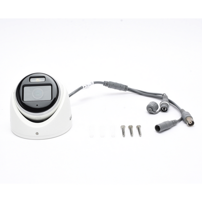 Cámara Turret ColorVu 3K 5MP con Micrófono / Imagen a Color 24/7 / Exterior IP67 / Lente 2.8 mm