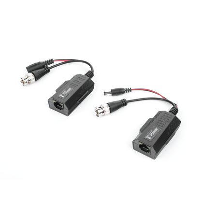 Kit Transceptor Activo TurboHD por UTP Cat5e/Cat6 hasta 150m en 4K con Alimentación EPCOM TT-101-PV-TURBO