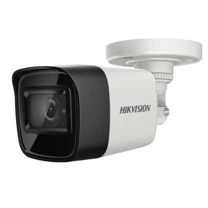 Cámara Bala Hikvision 4K 8MP Lente 2.8mm 30m IR Exterior Metal IP67