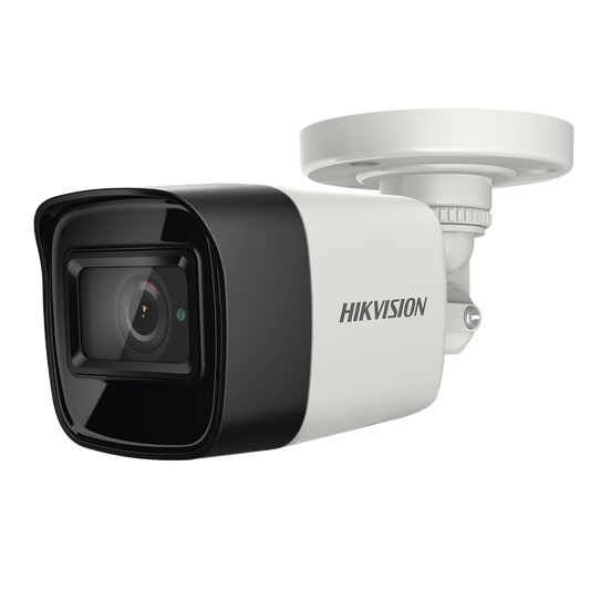 Cámara Bala Hikvision 4K 8MP Lente 2.8mm 30m IR Exterior Metal IP67