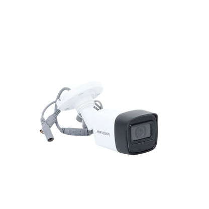 Cámara Bala Hikvision 4K 8MP Lente 2.8mm 30m IR Exterior Metal IP67