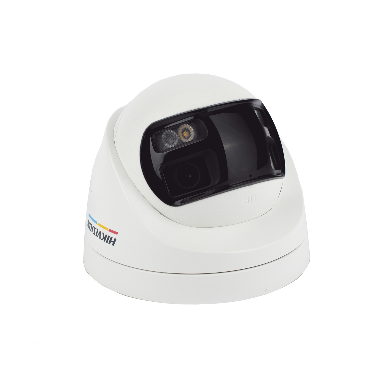 Cámara Turret Hikvision 3K 5MP 180° ColorVu Dual Light IP67 DS-2CE72KF3TP-DLS