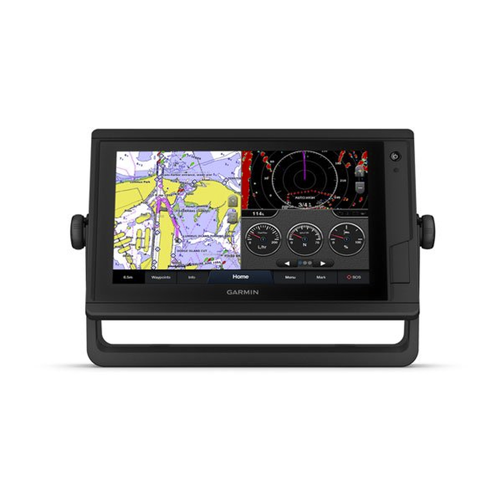 GPSMAP 922 PLUS / 9" WSVGA Táctil / 1024x600 px / GPS+GLONASS 10 Hz / IPX7 / 10-32V DC / Compatible Sondas Garmin / Mapas Garmin BlueChart LakeVü