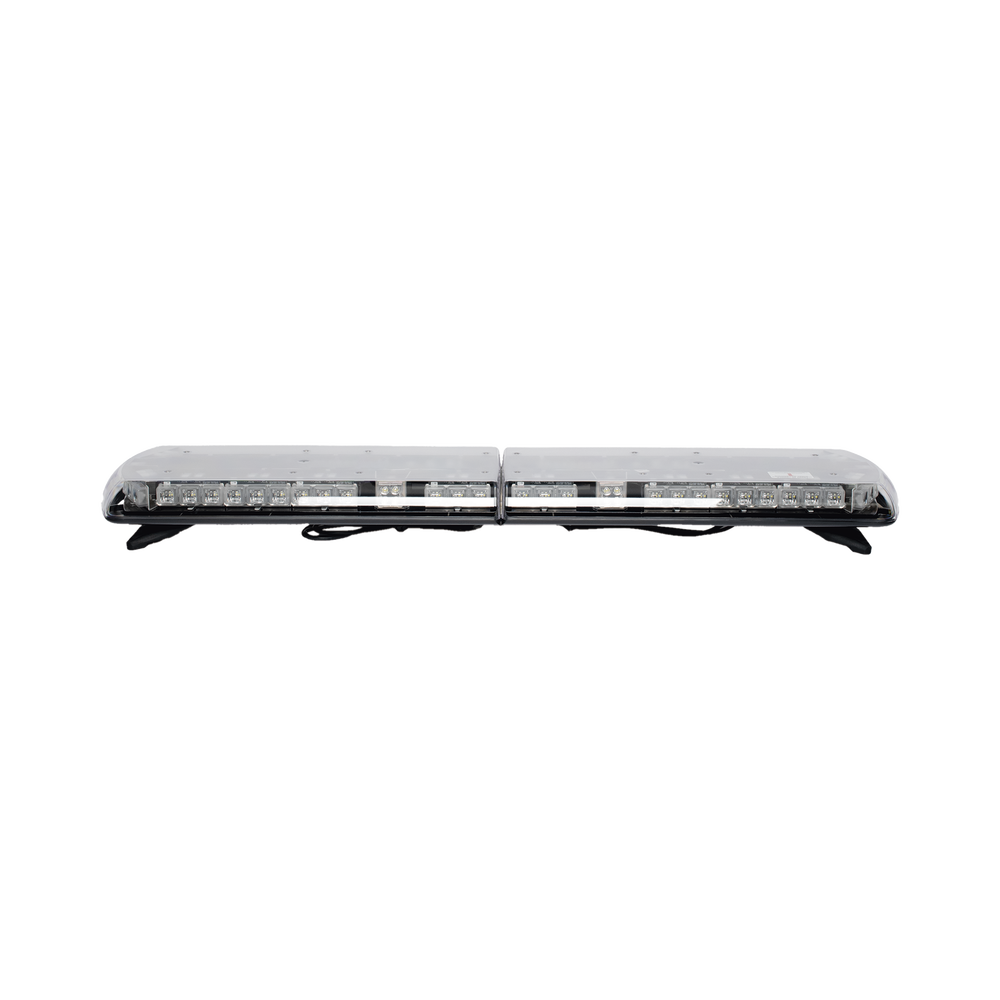 Torreta 48" Serie 12 con 88 LED, Dual color rojo/claro, ideal para equipar ambulancias y unidades de bomberos