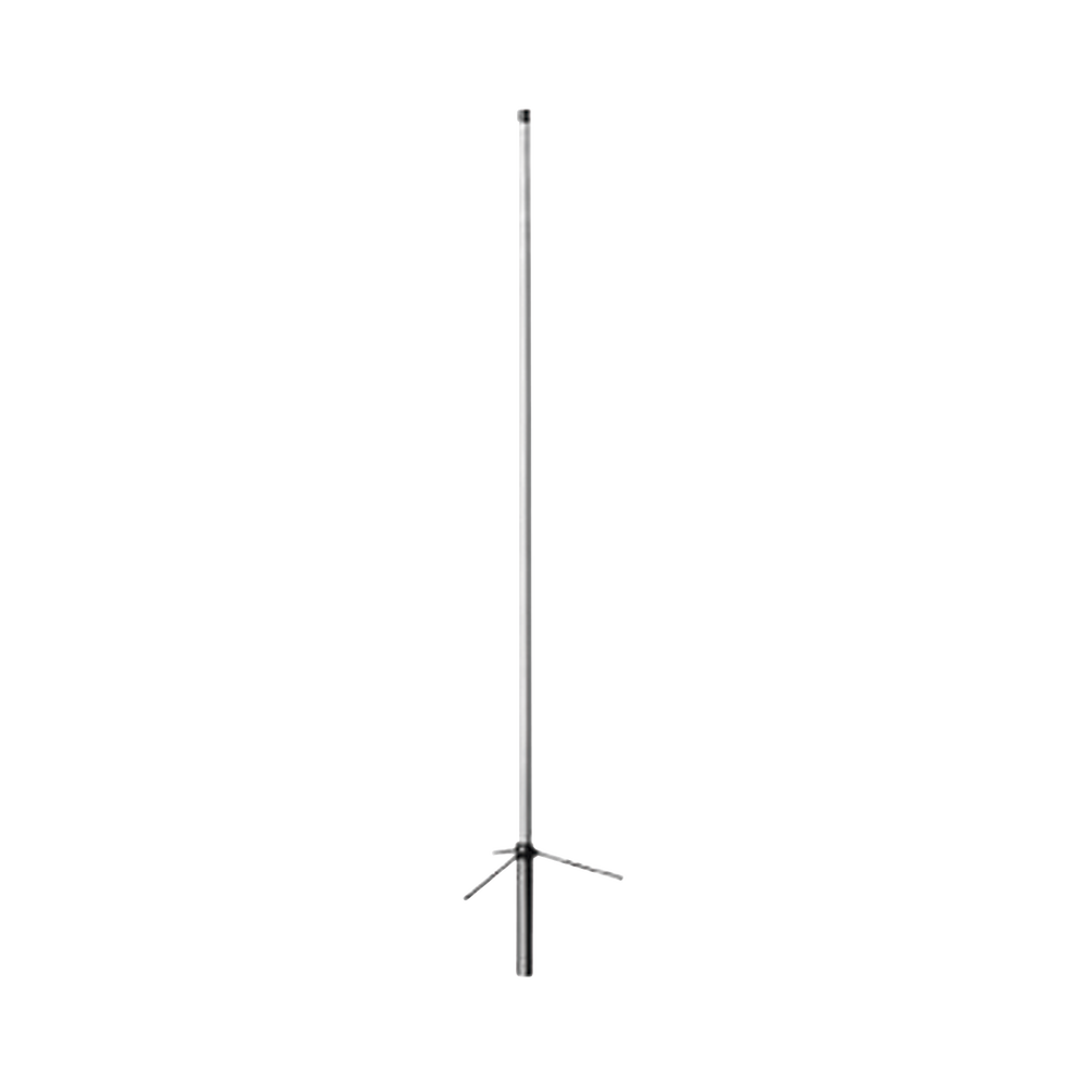 Antena base UHF, fibra de vidrio ajustable, rango de frecuencia 406 - 512 MHz