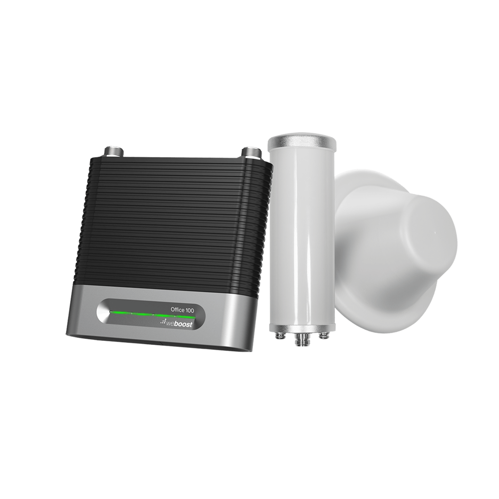 KIT Amplificador de Señal Celular 4G/ 3G, OFFICE 100 | Mejora la Señal Celular de Múltiples Operadores | Cubre áreas de hasta 1200 m²