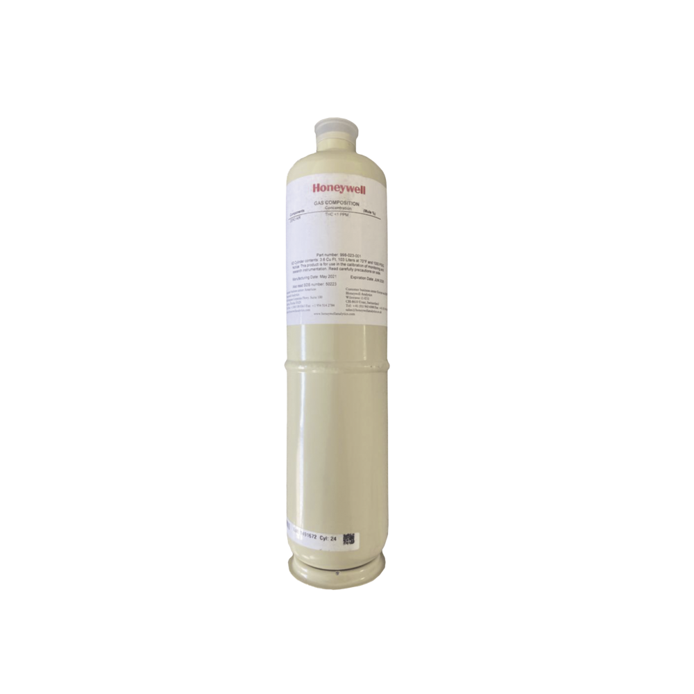 Cilindro Para Calibración De Aire Cero, Concentración 0 ppm, Balance Aire, Capacidad 34 L, Para Serie RAEGuard 2 PID