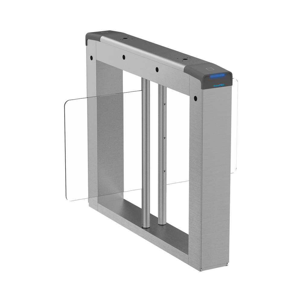 Torniquete Central para Añadir Carriles a AP-8000HD / Exterior / Acero Inoxidable SUS304 / Requiere AP-8000HD / Perforaciones listas para montaje DS-KAB6ZU1 No Incluido