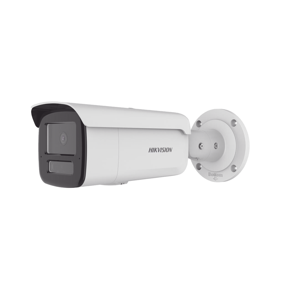 [Dual Light + 2 Micrófonos Integrados] Bala IP 4 Megapixel / Lente 2.8 mm / 80 mts IR + 80 mts Luz Blanca / ACUSENSE / Exterior IP67 / IK10 / WDR 120 dB / PoE / Micro SD  / ACUSEEK