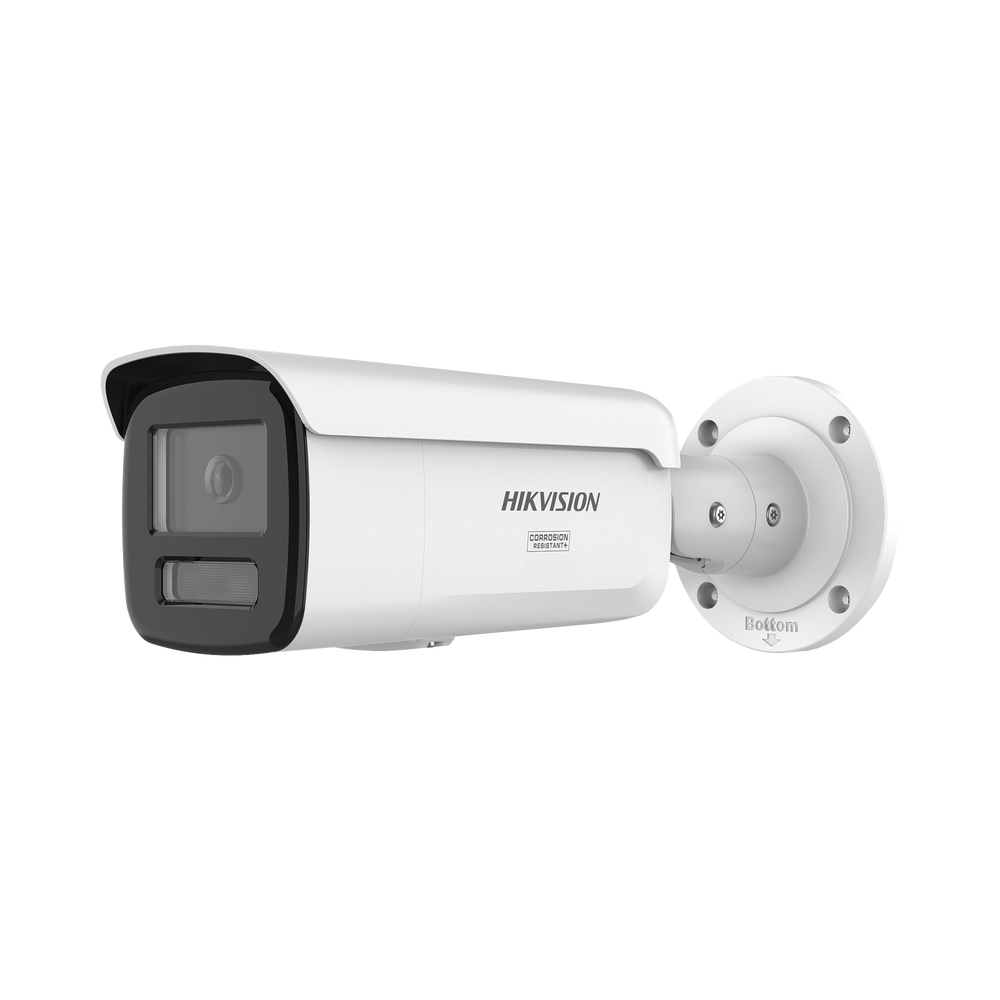 [Dual Light + ColorVu 3.0 + HikAI] Bala IP 6 Megapixel / Lente 4 mm / 60 mts IR + Luz Blanca / Exterior IP67 / Estrobo Luz Blanca / WDR 130 dB / ACUSENSE 3.0 / Metal / NEMA 4X / ACUSEEK