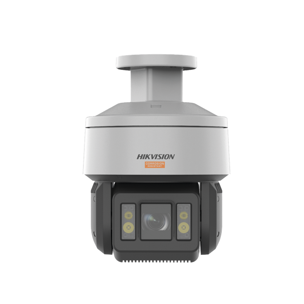 PTZ IP 4 Megapixel / 32X Zoom / Dual Light (100 mts IR / 30 mts Luz Blanca) / Polimero Anticorrosivo (Ideal para Zonas Costeras o Alta Salinidad) / Exterior IP67 / NEMA 4X / C5