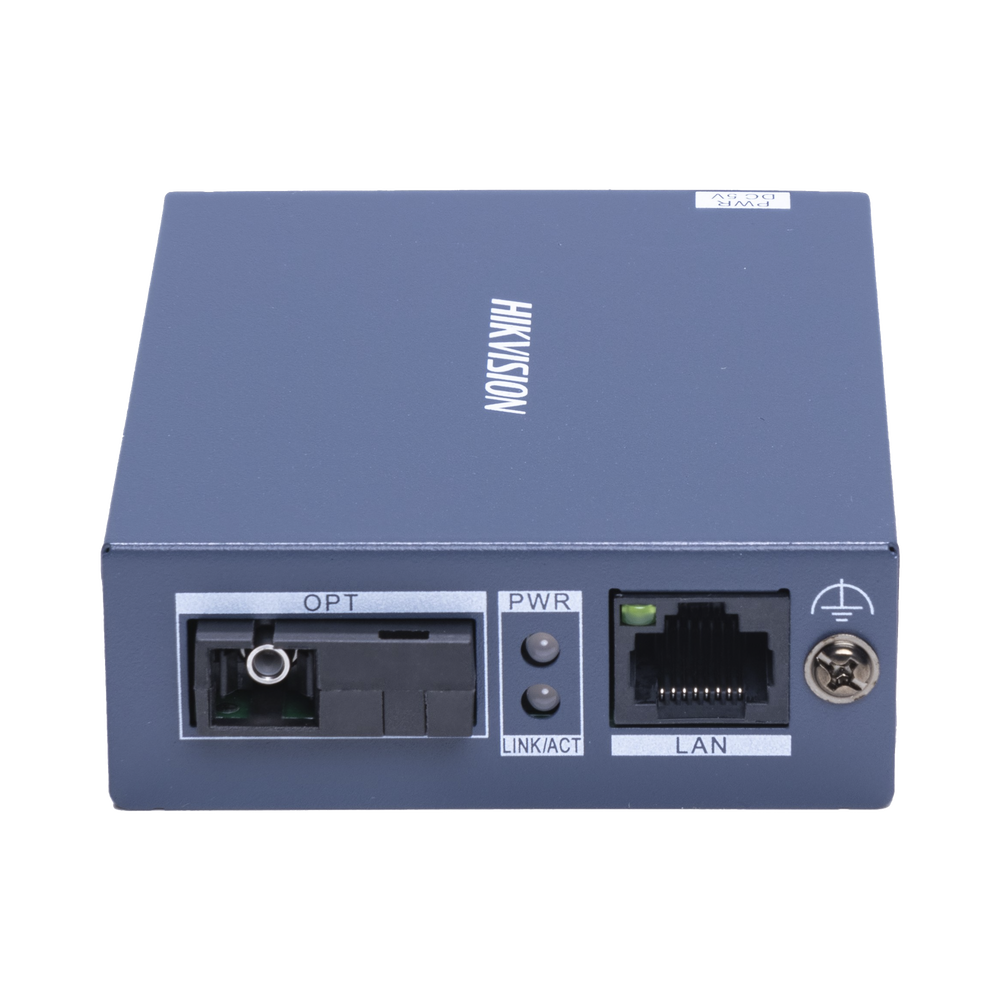 Convertidor Fibra Óptica / Transmisor / Monomodo (TX) / 1 Puerto SFP (SC) 100 Mbps / 1 Puerto RJ45 10/100 Mbps / HASTA 20 KM / Plug and Play