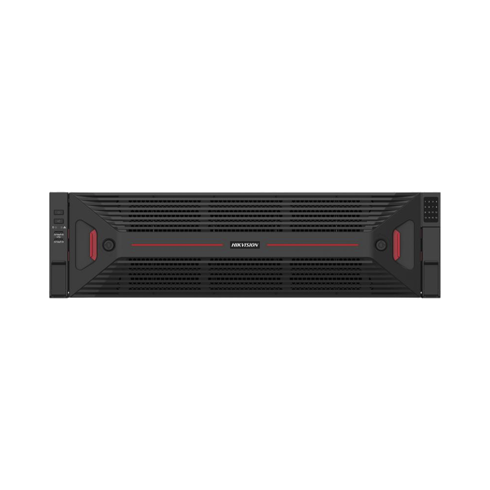 NVR 32 Megapixel (8K) / 128 canales IP / 16 Bahías de Disco Duro / 4 Puertos de Red / Soporta RAID con Hot Swap / Fuente Redundante / NVR de Alto Desempeño