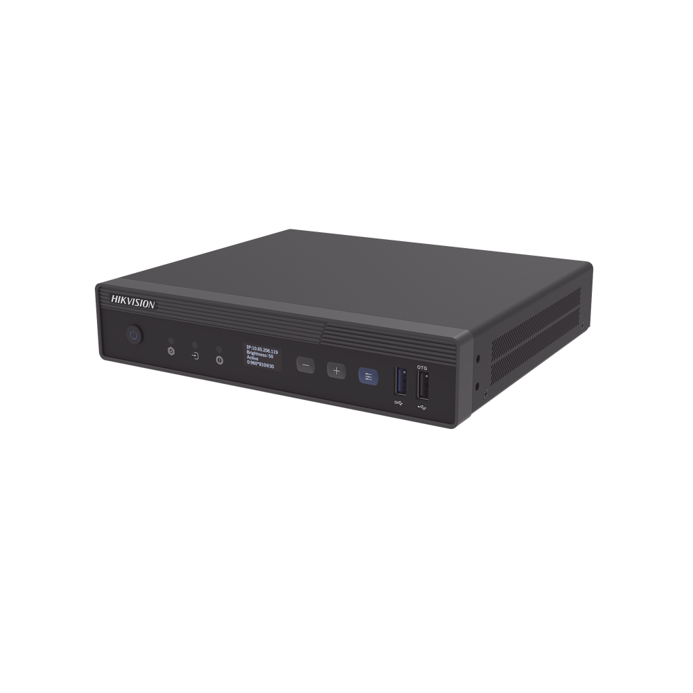 Controlador LED para Videowall / Configuración WEB / Android Interconstruido / 4 Puertos de Video / Compatible con Paneles LED Hikvision