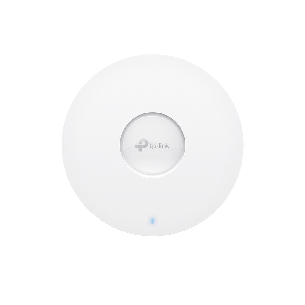 Punto de Acceso Omada / Wi-Fi 6 AX5400 MU-MIMO 4x4 / Mesh Omada / Alta Densidad de Usuarios / Configuración por Controlador o Stand-Alone / Para Montaje en Techo/pared / Alimentación PoE+