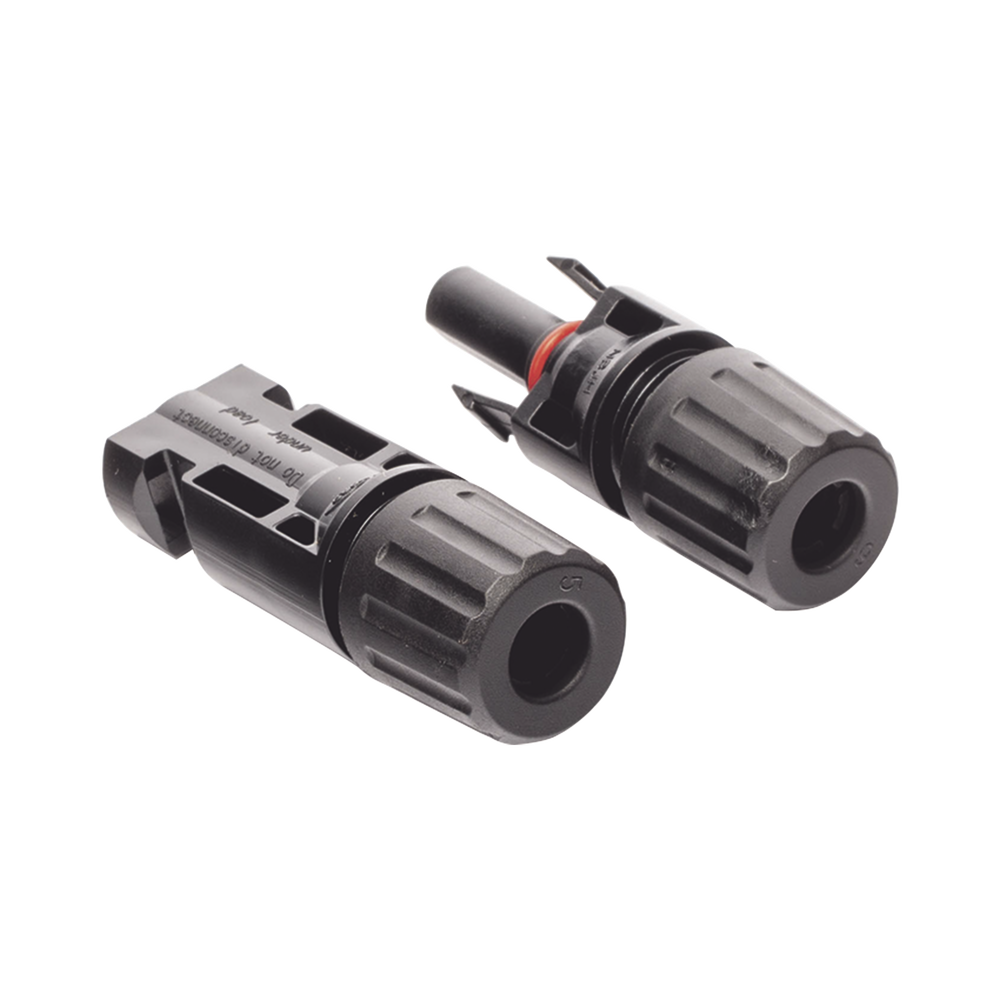 Conector MC-4 para Módulos Fotovoltaicos (conector hembra + conector macho)