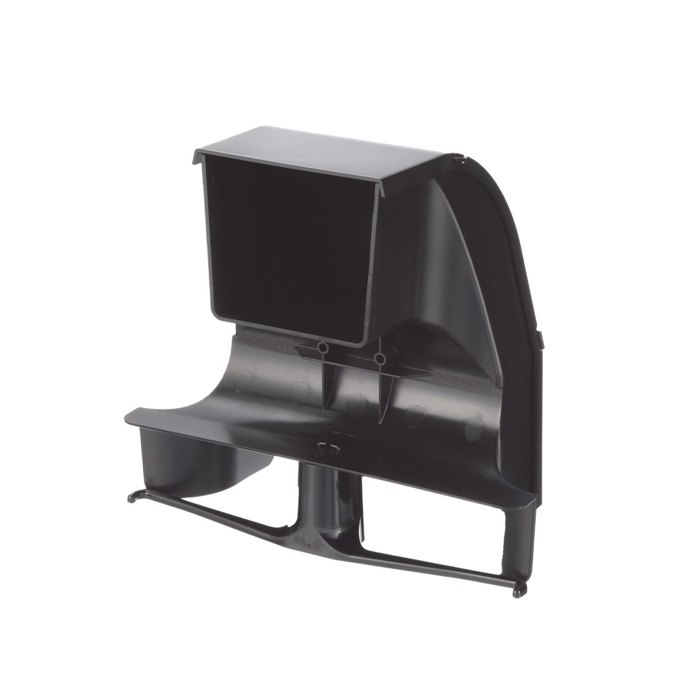 Bajada Para Canaleta FiberRunner™, Uso con Medidas 4x4, 6X4, 12X4, o 24X12, Con Reducción a 4X4, Color Negro