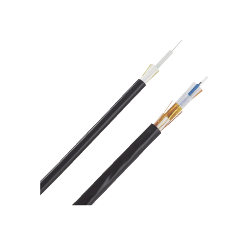 Cable de Fibra Óptica de 12 Hilos, Monomodo OS2, Interior/Exterior, Loose Tube 250um, No Conductiva (Dieléctrica), OFNP (Plenum), Precio Por Metro