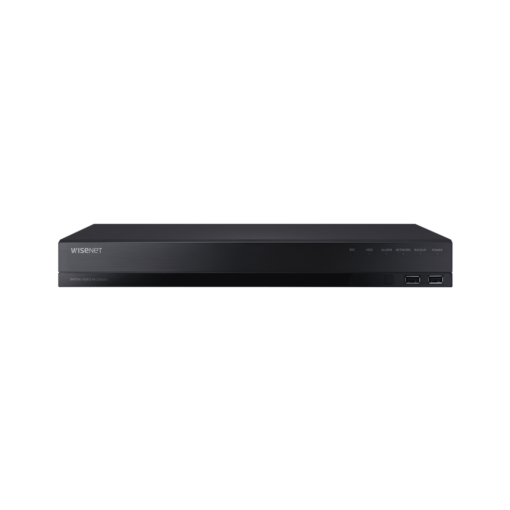 DVR 18 Canales (16 Analogicos + 2 IP) hasta 8 MP/ Soporta 4 Tecnologías (AHD, TVI, CVI, CVBS)  / 2 bahias HDD (no incluidos)