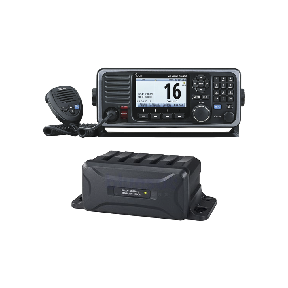 Radiotelefono VHF GMDSS / GM600 / Cumplimiento SOLAS / Integracion con MF/HF GM800 / Estacion GMDSS VHF-MF-HF Completa