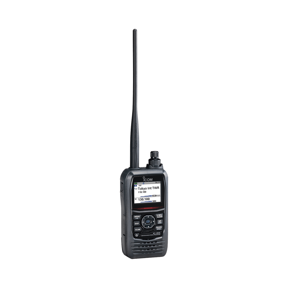 Receptor de comunicación portátil para señal analógica AM, FM, WFM (F3E, A3E)