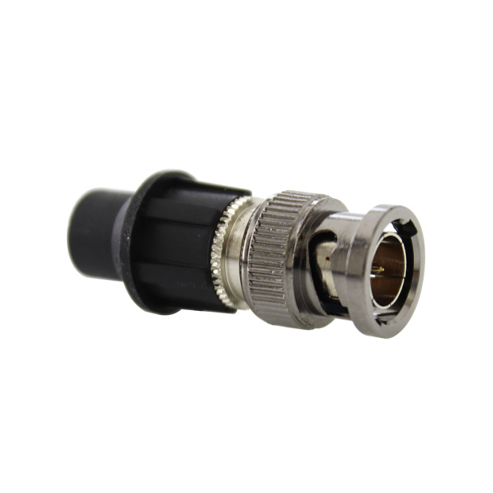 Conector a Presión para Cable Tipo RG6, RG59, RG178 en Sistema CaP (Incluye CaP Color Negro)