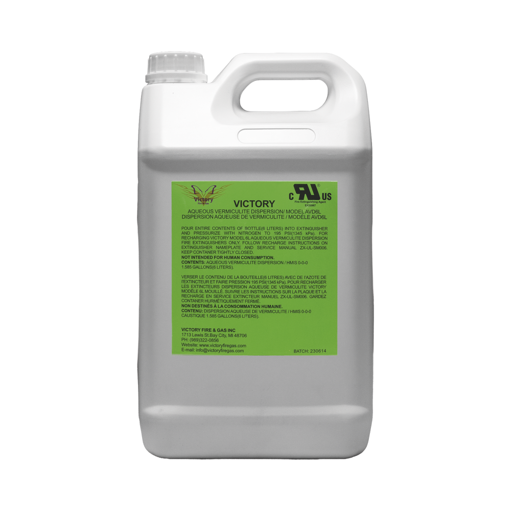 Carga de Agente Humedo  Capacidad 1.6 Galones | UL EX 26669