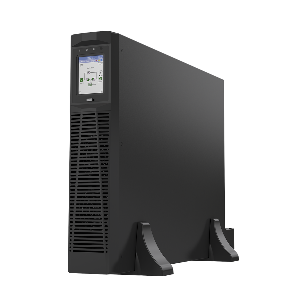 UPS Rack-Torre 6KVA / 5.4kW Entrada s 220VCA, Salida 220VCA (Fase Única), 2 Unidades Rack, Equipo de Largo Tiempo de Operación con Respaldo
