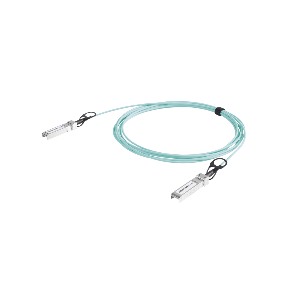 Cable AOC SFP+ de 1&10 Gbps a 1&10 Gbps / Cable de fibra óptica Activo / Longitud: 40 metros