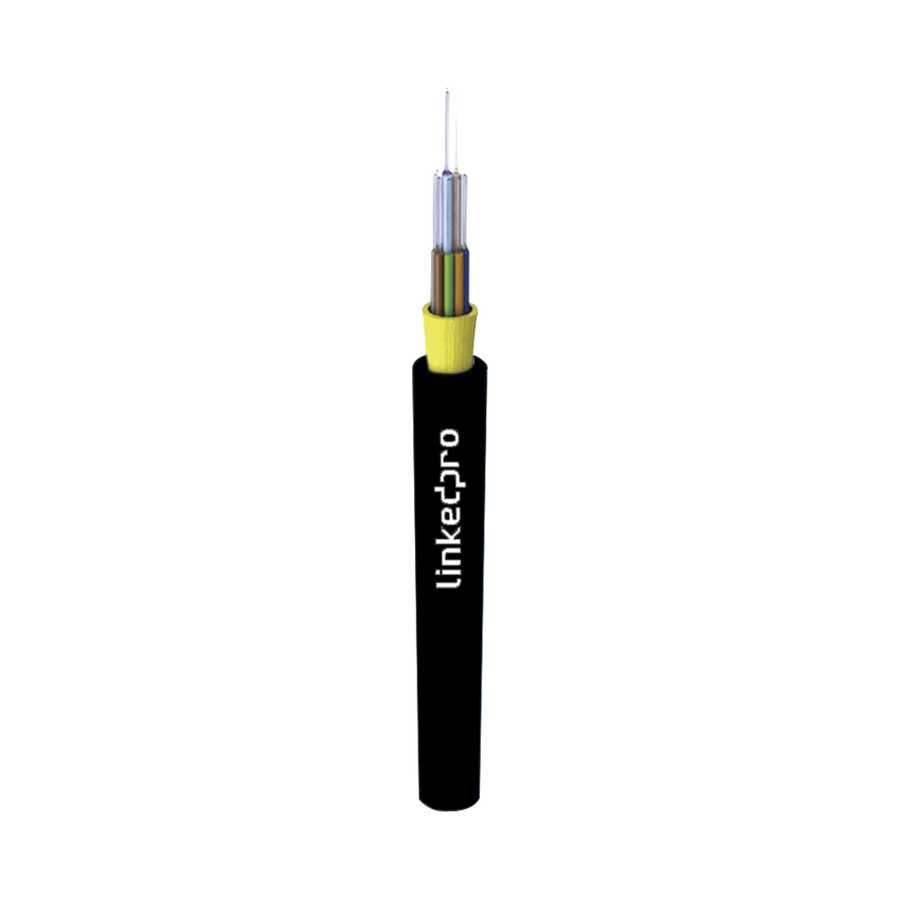 Cable de Fibra Óptica Multimodo OM3 50/125, 12 Hilos, Interior/Exterior, Tight Buffer 900µm, OFNR Riser, Dieléctrica, Precio Por Metro, (Hasta 2000 Metros en Un Solo Tramo de Cable)