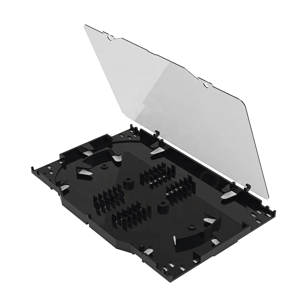 Charola de Empalme para Fibra Óptica, Protección para 24 Empalmes de Fusión o Mecánicos, Compatible con Distribuidor LPODF8024