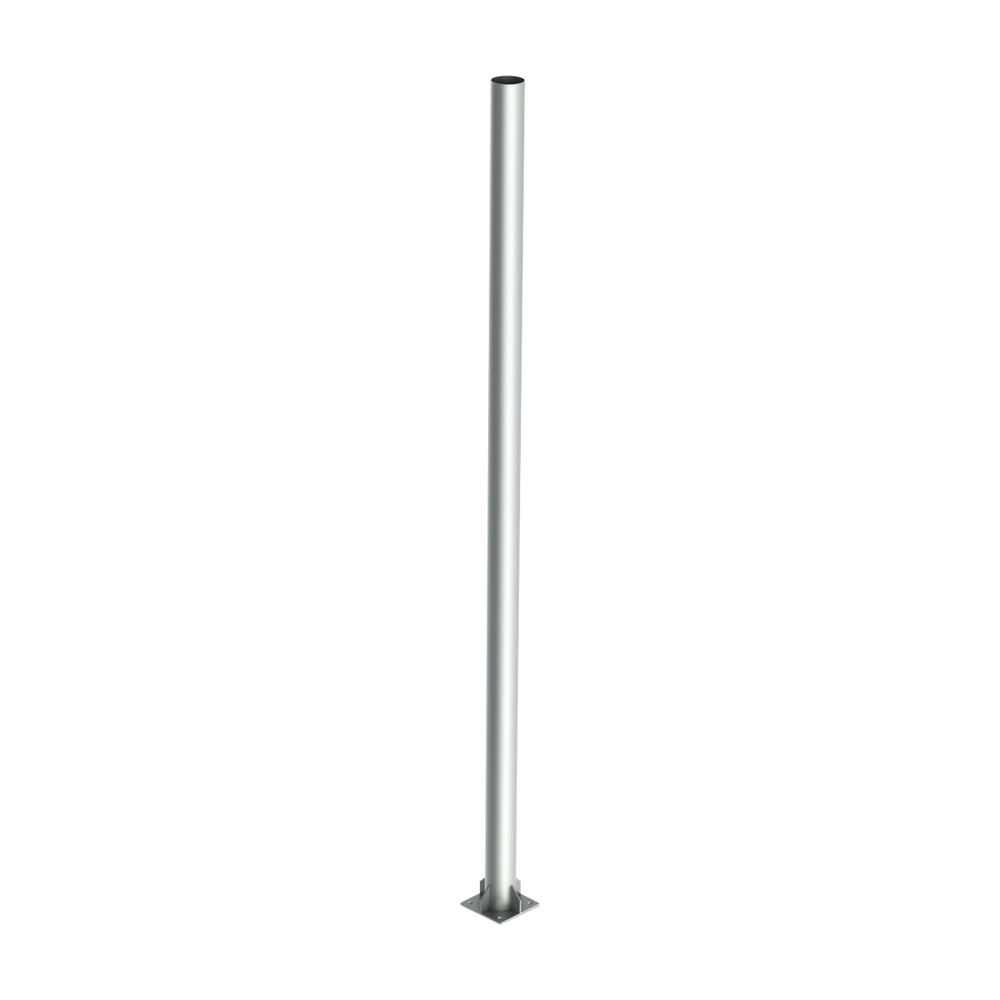 Poste de Acero Galvanizado para Videovigilancia, 6 m de altura.