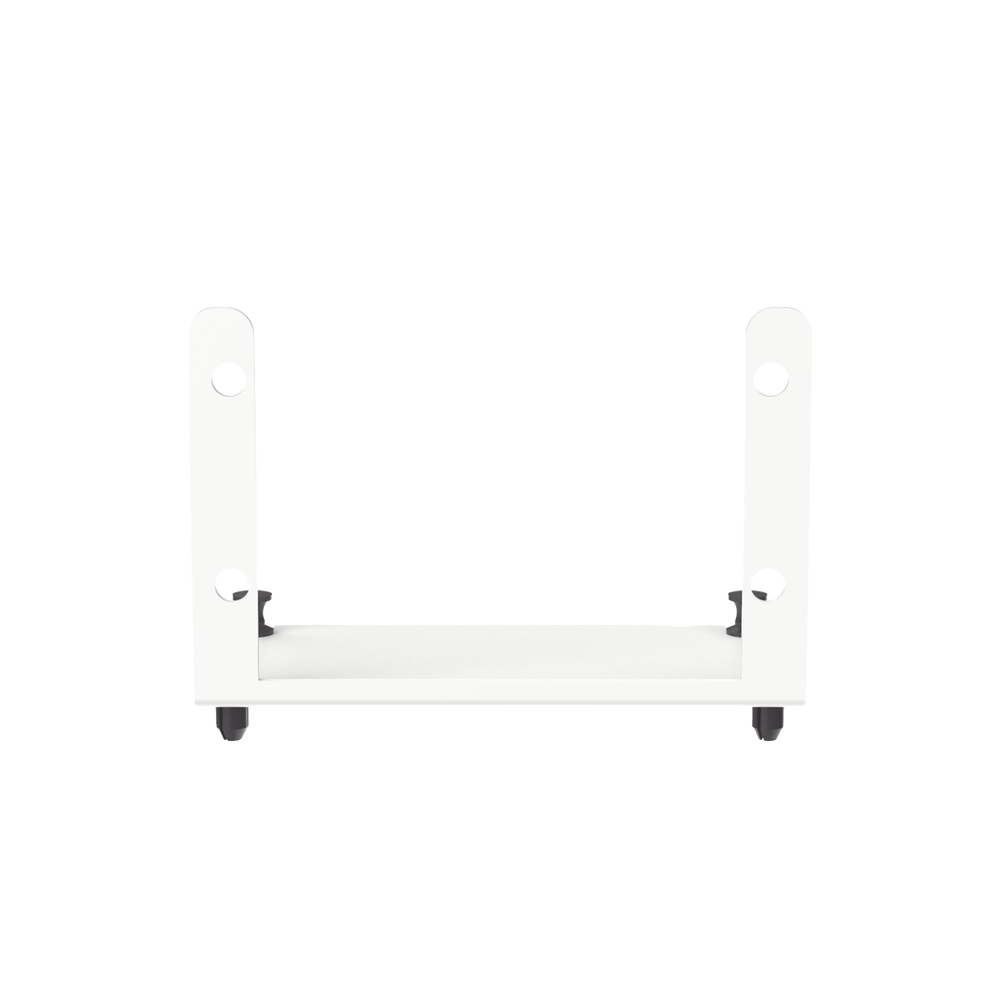 Soporte Para 2 Adaptadores de Fibra Óptica Opticom®, Para Uso con Gabinetes Multipropósito, de Instalación a Presión, Color Blanco