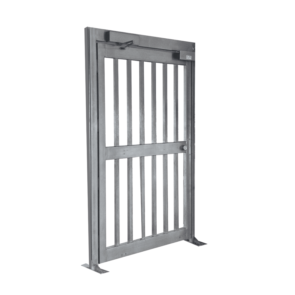 Puerta de Alta Seguridad de Cuerpo Completo  ACABADO EN ACERO GALVANIZADO