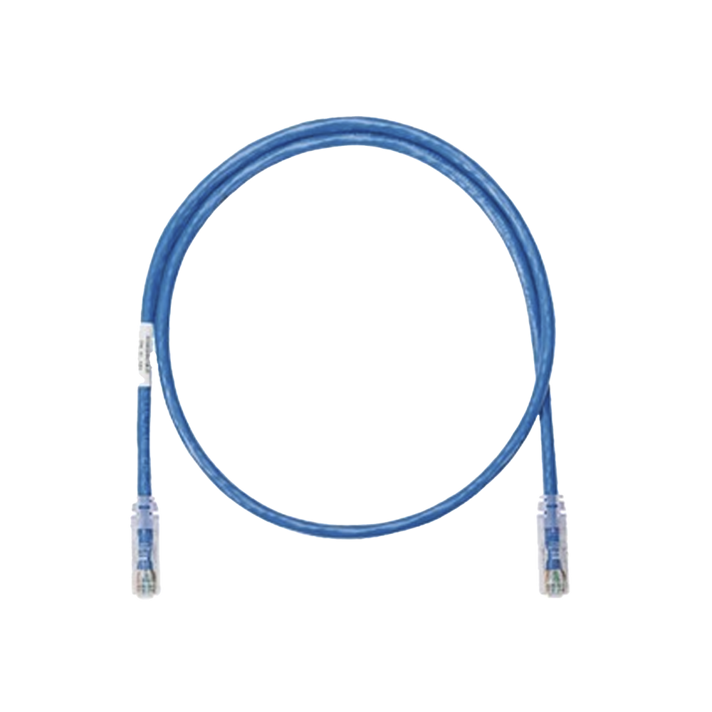 Cable de Parcheo UTP Categoría 6, con Plug Modular en Cada Extremo - 10.67 Metros (35 Pies) - Azul
