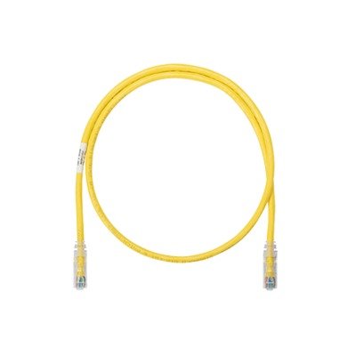 Cable de Parcheo UTP Categoría 6, con Plug Modular en Cada Extremo - 2 Metros (6.56 Pies) - Amarillo