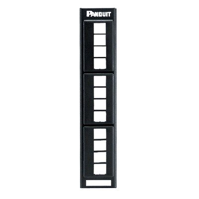 Panel de Parcheo Modular Keystone (Sin Conectores), de Montaje en Pared Usando Accesorio Wb89d, 12 Puertos
