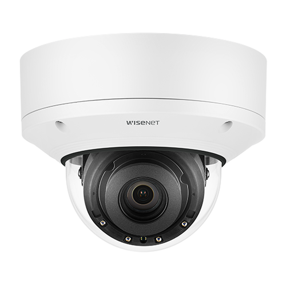 Cámara Domo 2MP con IA / Lente Motorizado de 4..38 a 9.33 mm / P-Iris, WDR 120dB / Ranura SD / Protección IP52 e IK10